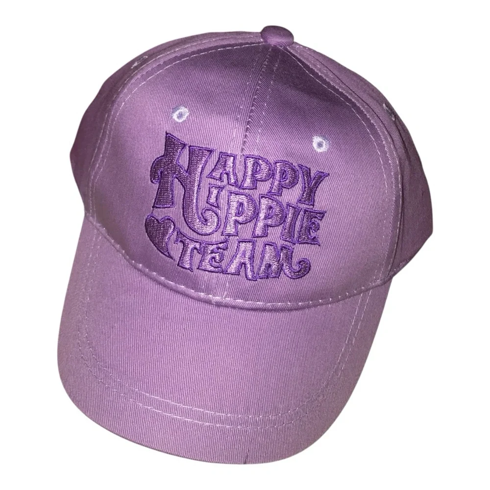 Purple Youth Hippie Team Kids cap hat Retro Deadstock KidCore